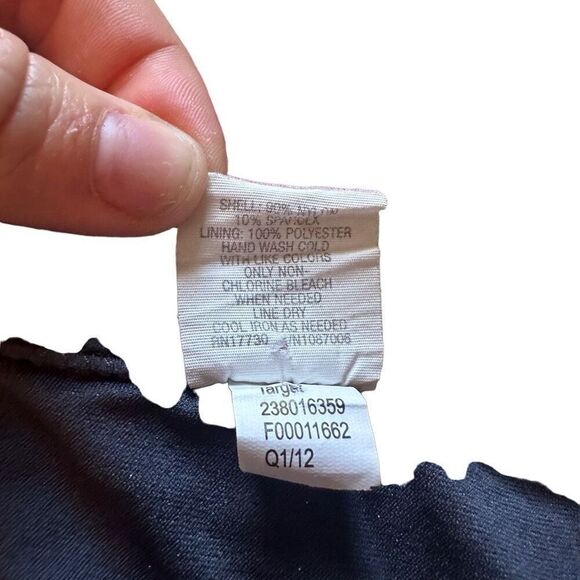 Mossimo grey swim bikini bottoms - size L - Picture 2 of 6